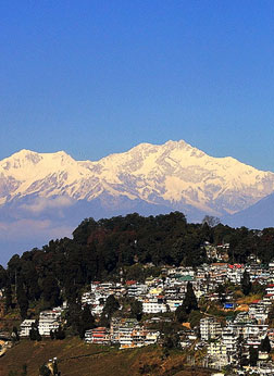 Mt. Kanchenjunga from Darjeeling