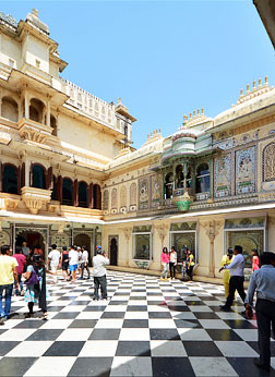 Udaipur City Palace Interior